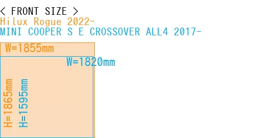 #Hilux Rogue 2022- + MINI COOPER S E CROSSOVER ALL4 2017-